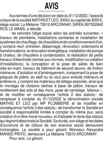 Contenu publication