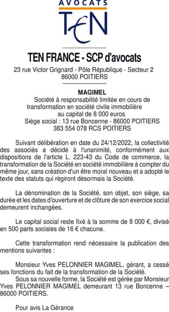 Contenu publication