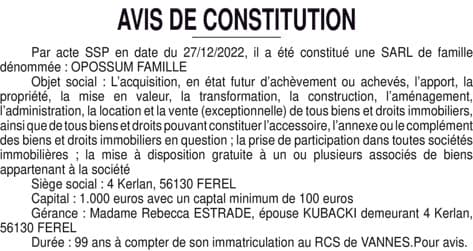 Contenu publication