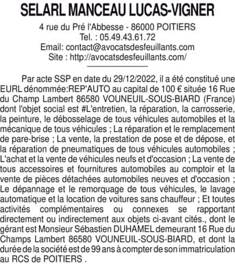 Contenu publication