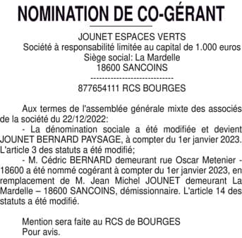 Contenu publication