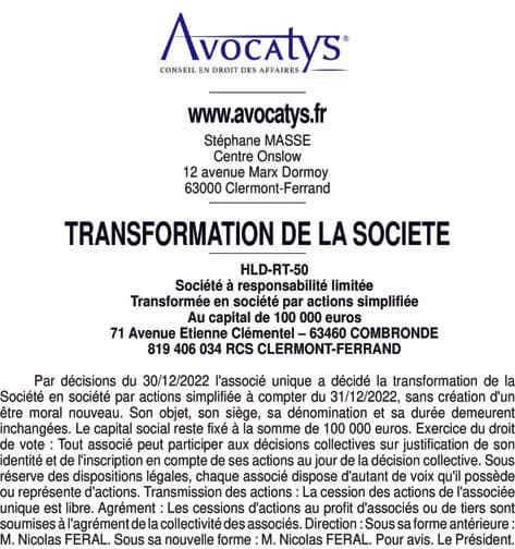 Contenu publication