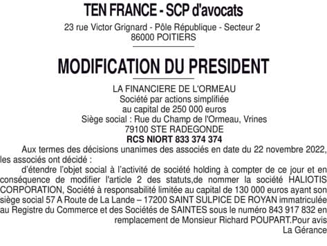Contenu publication