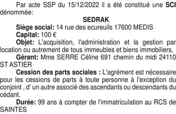 Contenu publication