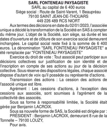 Contenu publication