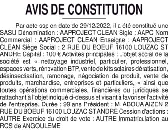 Contenu publication