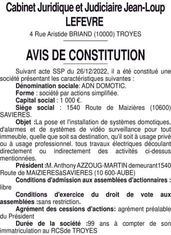 Contenu publication