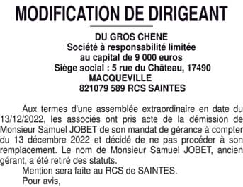 Contenu publication