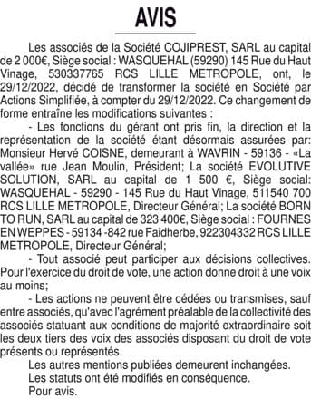 Contenu publication