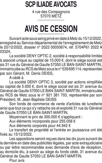 Contenu publication