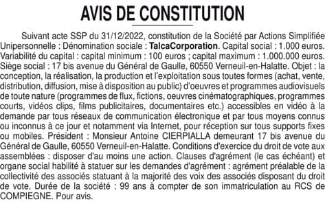 Contenu publication