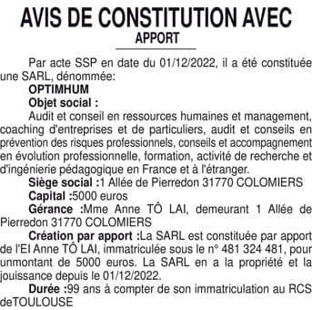 Contenu publication