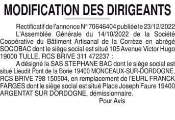 Contenu publication