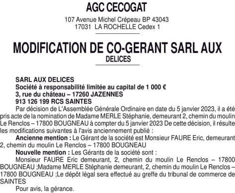 Contenu publication