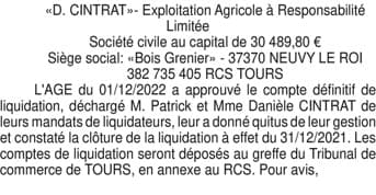 Contenu publication