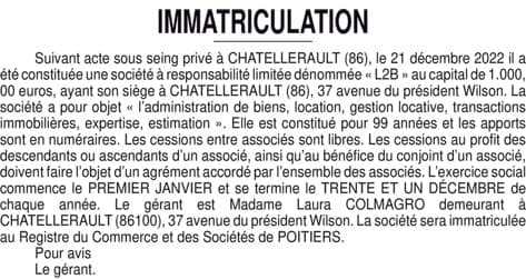 Contenu publication