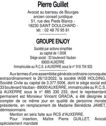 Contenu publication