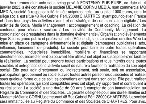 Contenu publication