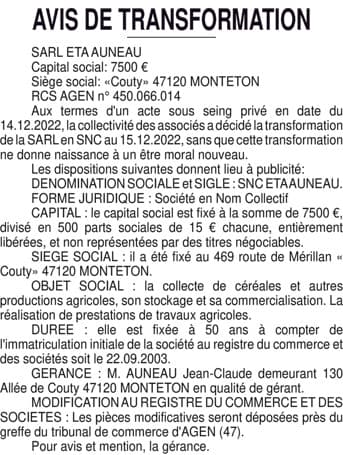 Contenu publication