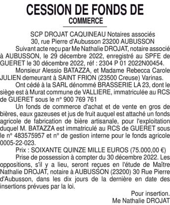 Contenu publication