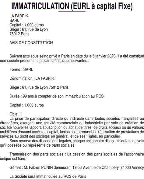 Contenu publication