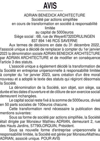Contenu publication