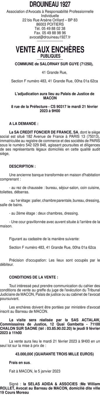 Contenu publication