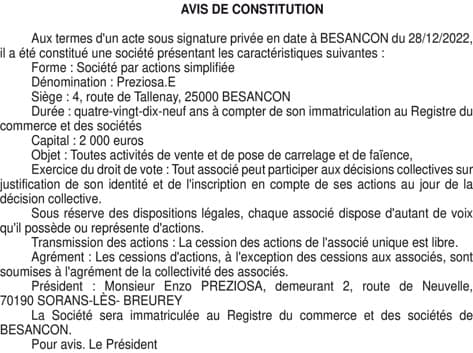 Contenu publication