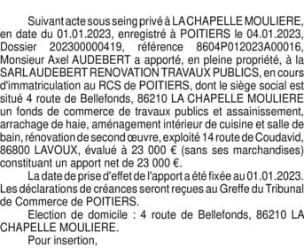 Contenu publication