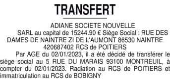 Contenu publication