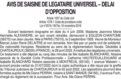 Contenu publication