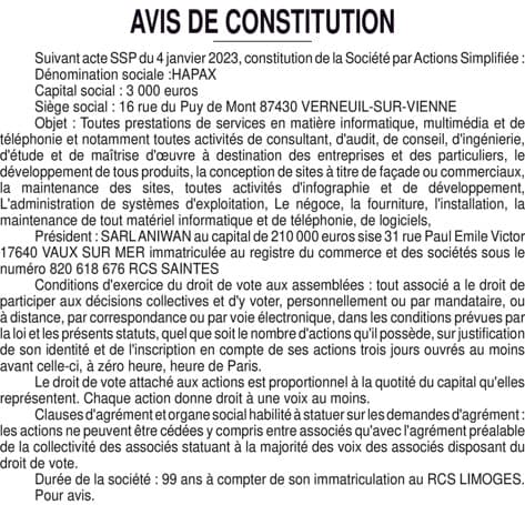 Contenu publication