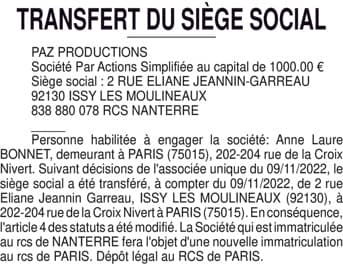 Contenu publication