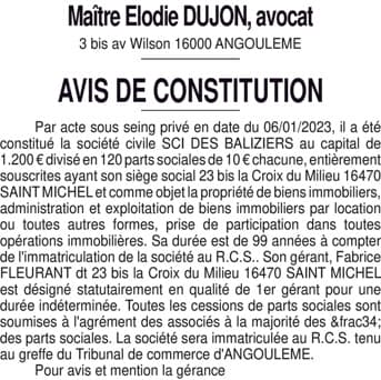 Contenu publication