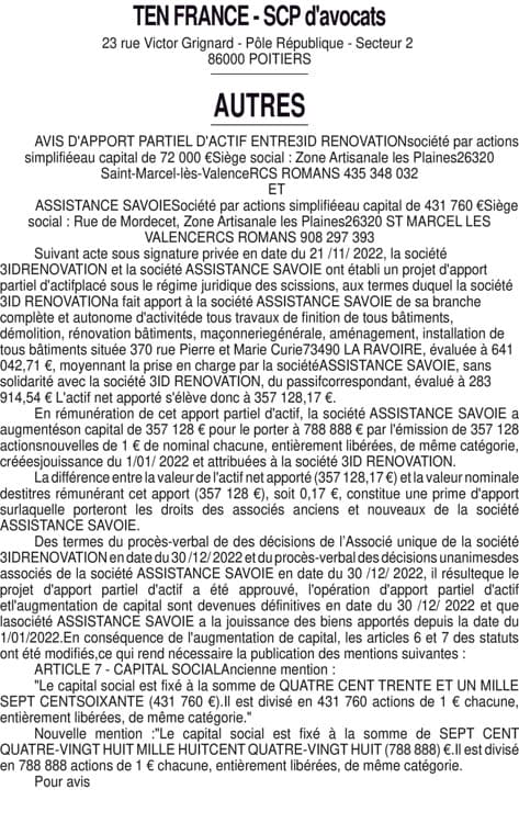 Contenu publication