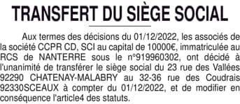 Contenu publication
