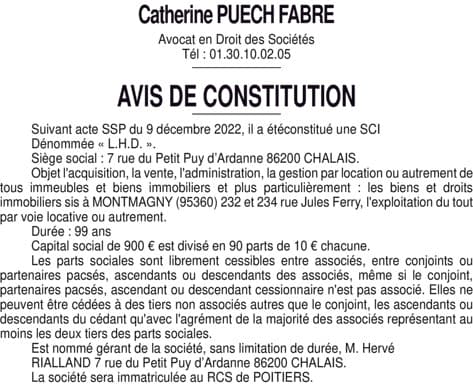 Contenu publication