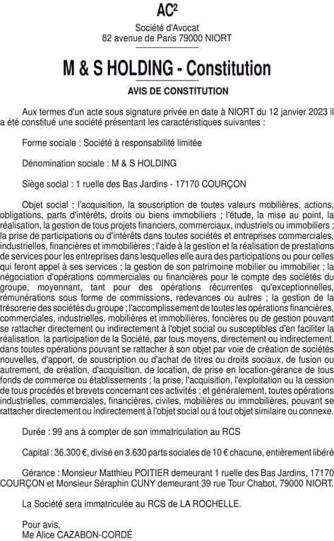 Contenu publication