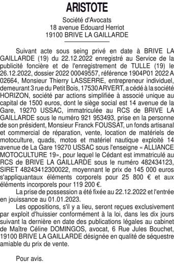 Contenu publication