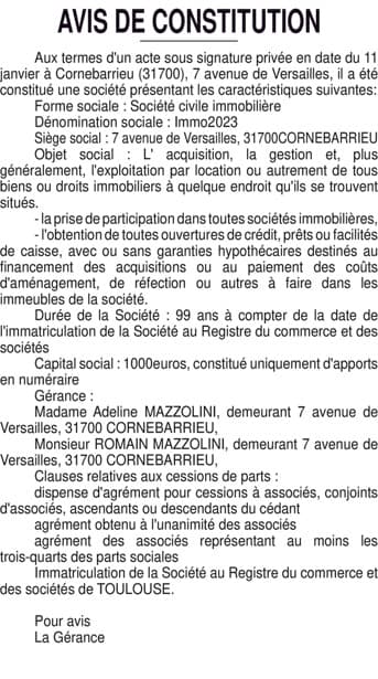 Contenu publication