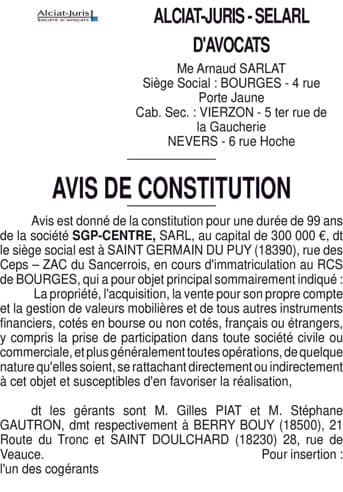 Contenu publication