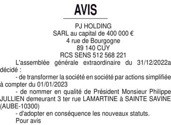 Contenu publication
