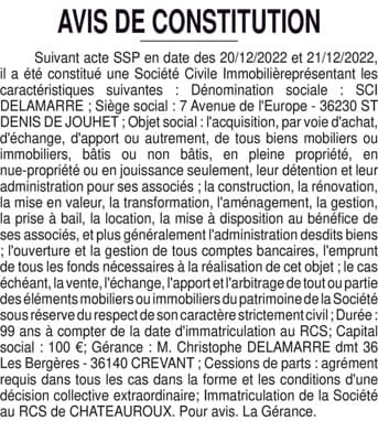 Contenu publication