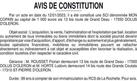 Contenu publication