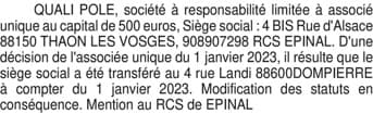 Contenu publication
