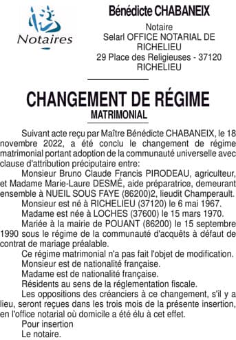 Contenu publication