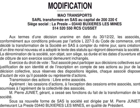 Contenu publication
