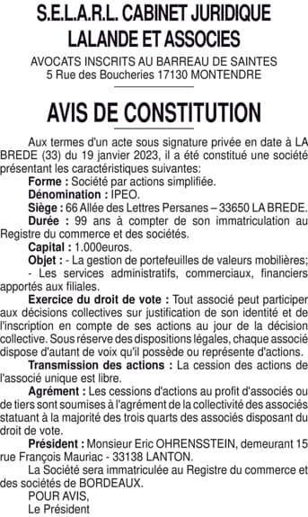 Contenu publication