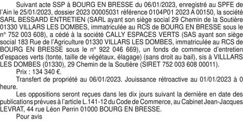 Contenu publication