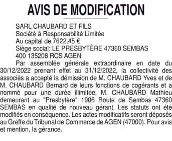 Contenu publication